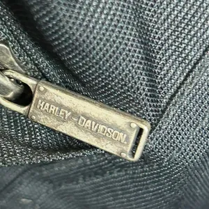 Harley Davidson Vintage Womens Nylon Parka Jacket Black Size XL thumbnail 8