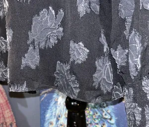 Size 4 Black Metallic High Neck Blouse thumbnail 6