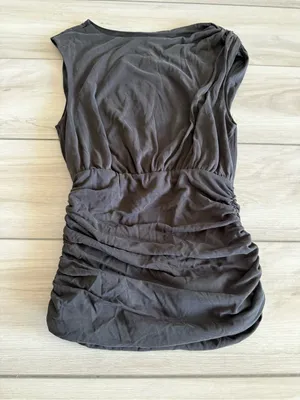 Meshki Anthony Short Sleeve Top Black Small NWT thumbnail 3