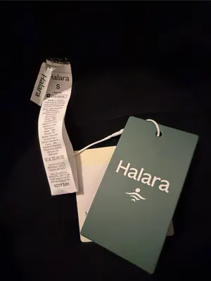 HALARA Black Faux-Leather High Waist Fleece Lined Flare Pants Small (4/6) thumbnail 9