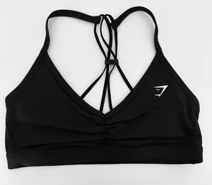 Gymshark Ruched Strappy Sports Bra thumbnail 1