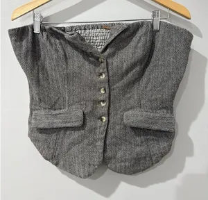 Jamie Tube in 70s Combo Free People ‎ Sz Large J thumbnail 1