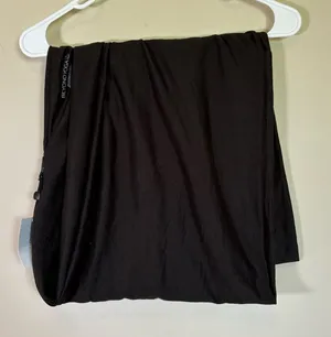 Beyond Yoga Infinity Scarf NWT black/dark‎ gray thumbnail 1