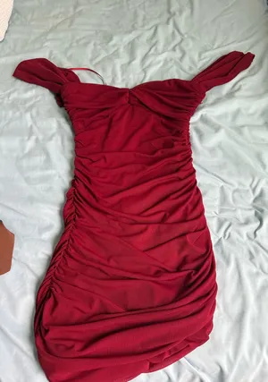 Hello Molly Red Dress Mini thumbnail 2
