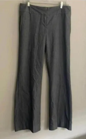 Worthington Modern Fit Grey Micro Herringbone Print Work Trousers thumbnail 1