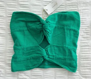 Blanco By Nature Sofia Top Green thumbnail 1