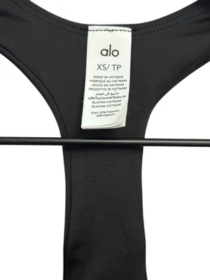 Alo Airlift Advantage Racerback Bra - Black XS NWT Authentic thumbnail 7