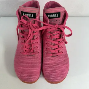 NOBULL No‎ Bull Women 8 High Top Sneaker Trainer Pink SuperFabric Training Shoes thumbnail 6