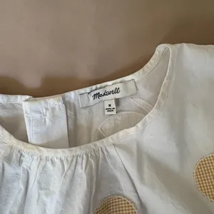 Madewell Floral Embroidered Side-Tie Blouse - M thumbnail 3
