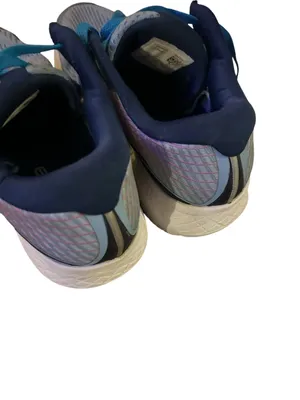 Saucony Women's Sky Blue and Teal Running Shoes Everun lace up blue retro thumbnail 7