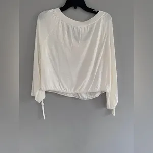 Ann Taylor Loft Fine Gauge Knit Sweater Neck Elastic Waist thumbnail 2