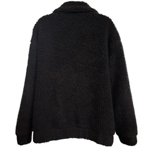 I.AM.GIA Pixie Teddy Sherpa Jacket‎ Sz S Black Oversized thumbnail 2