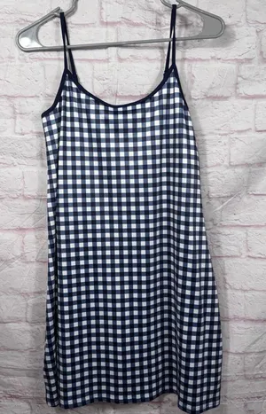 J. Crew Gingham Slip Dress - Size S NWT thumbnail 1