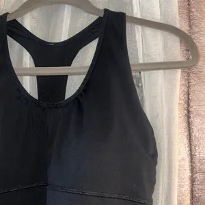 Lululemon Black Racerback Athletic Tank thumbnail 3