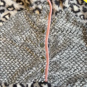 Simply Southern Gray and Pink Fleece Pullover thumbnail 9