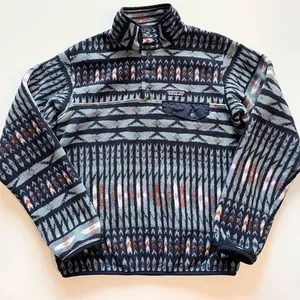 Lululemon Patagonia Synchilla Snap T Fleece Pullover Kuta Klash Blue -Size Small thumbnail 1