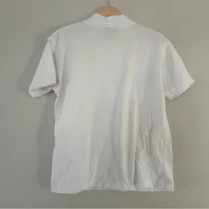 Christopher & Banks Classic Vintage White Mockneck Green Bay Packers T-Shirt NFL thumbnail 4