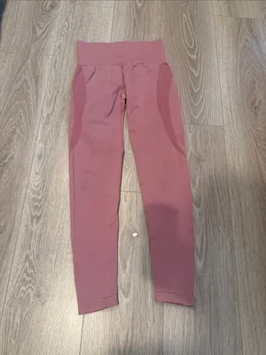 NVGTN Maroon Contour Leggings Seamless Size Medium thumbnail 3