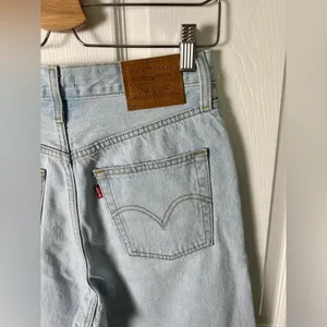 Ribcage High Rise Distressed Straight Ankle Blue Jeans Ojai Shore 27 thumbnail 10