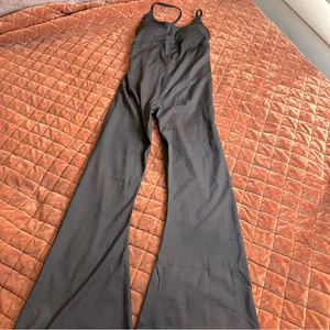 Forever 21 Black Active Flare Strappy Back Jumpsuit thumbnail 2