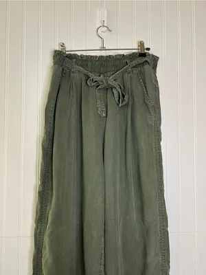 Knox Rose Wide Leg Paperbag Pants Size Medium thumbnail 2
