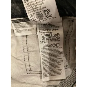 Levi's Premium Straight Leg Jeans Charcoal Wash Denim Black Women's Size 32x30 thumbnail 7