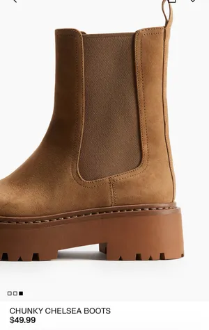 H&M Chunky Chelsea Platform Boots thumbnail 2