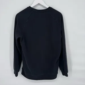 AIR JORDAN Brooklyn Fleece Crew‎ Sweatshirt Black Small thumbnail 2