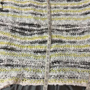 Free People Marled Songbird Pullover black striped sweater size medium thumbnail 12