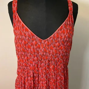 Joie Pink Tiered Maxi Sundress Women’s Size XXL Floral Resort Wear thumbnail 7