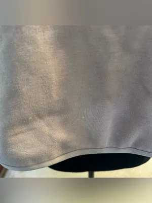 Nike two tone color block tan brown cropped oversized hoodie size S casual thumbnail 11