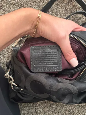 Coach Shoulder Bag Vintage Black thumbnail 3