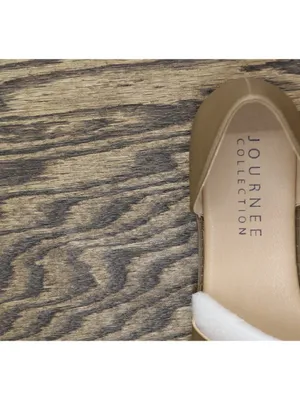 NWT Journee Collection Womens Anyah Flats Caged ANYAH Taupe Brown 10M thumbnail 10