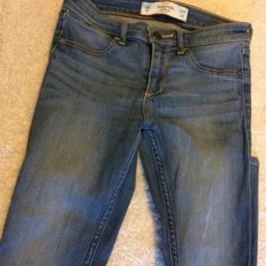 Abercrombie Jeans Light Wash Size 00R thumbnail 1