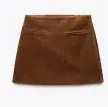 ZARA Corduroy skirt thumbnail 1