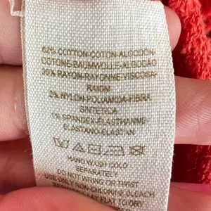 Free People Ribbed Knit Cardigan Orange Button Front Size‎ Medium thumbnail 5