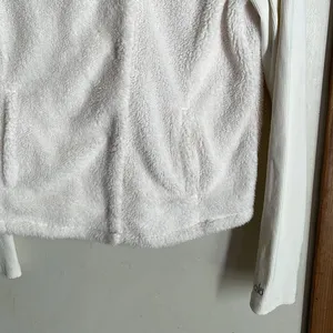 Alo Yoga Fleece Solstice Jacket in Natural White thumbnail 5