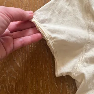 Women's White Top by Hoodies gently worn thumbnail 6