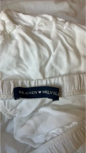 White Brandy Melville Skirt thumbnail 4