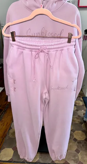Sunkissed Coconut Pink/purple Sweatpants thumbnail 1