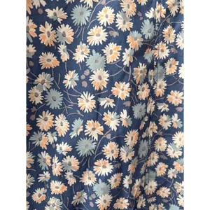 Madewell Preppy Ruffle-Neck Anorak‎ Raincoat French Floral Blue Moon Size Smalll thumbnail 13