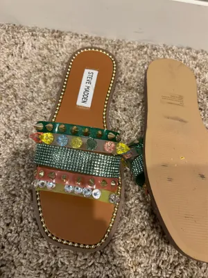 Steve Madden neon Sandals thumbnail 4