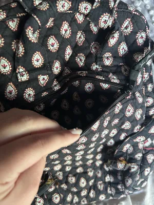 Vera Bradley | retired classic black paisley backpack thumbnail 4