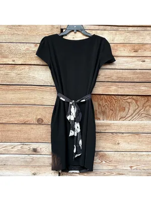 Moschino Cheap & Chic Wrap Dress | Floral, 8 thumbnail 4