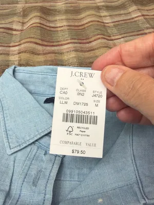 J. Crew Light Blue Button-Down Shirt thumbnail 4