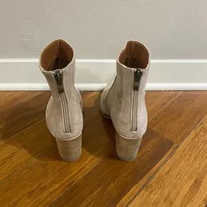 Red Dress Boutique First Steps Light Taupe Ankle Booties thumbnail 4