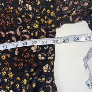 Maurices Black Multicolor Paisley Floral Print Fringe Hem Kimono thumbnail 8