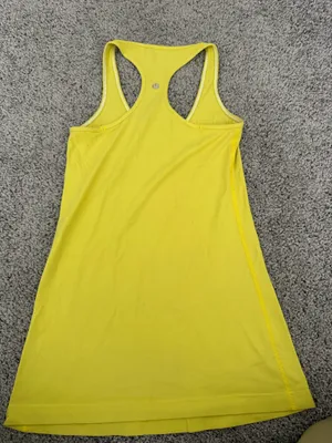 Lululemon yellow razor back tank  thumbnail 9