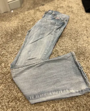 Light Wash Bootcut Jeans thumbnail 1