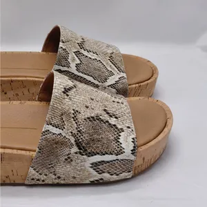 Dolce Vita Womens Wedge Platform Sandals Size 10 Snake Print Y2K Boho Cork Heel thumbnail 7